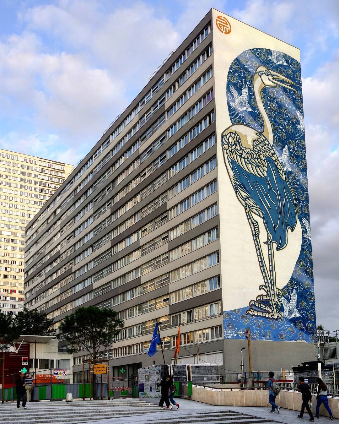 Fresque oiseau 13