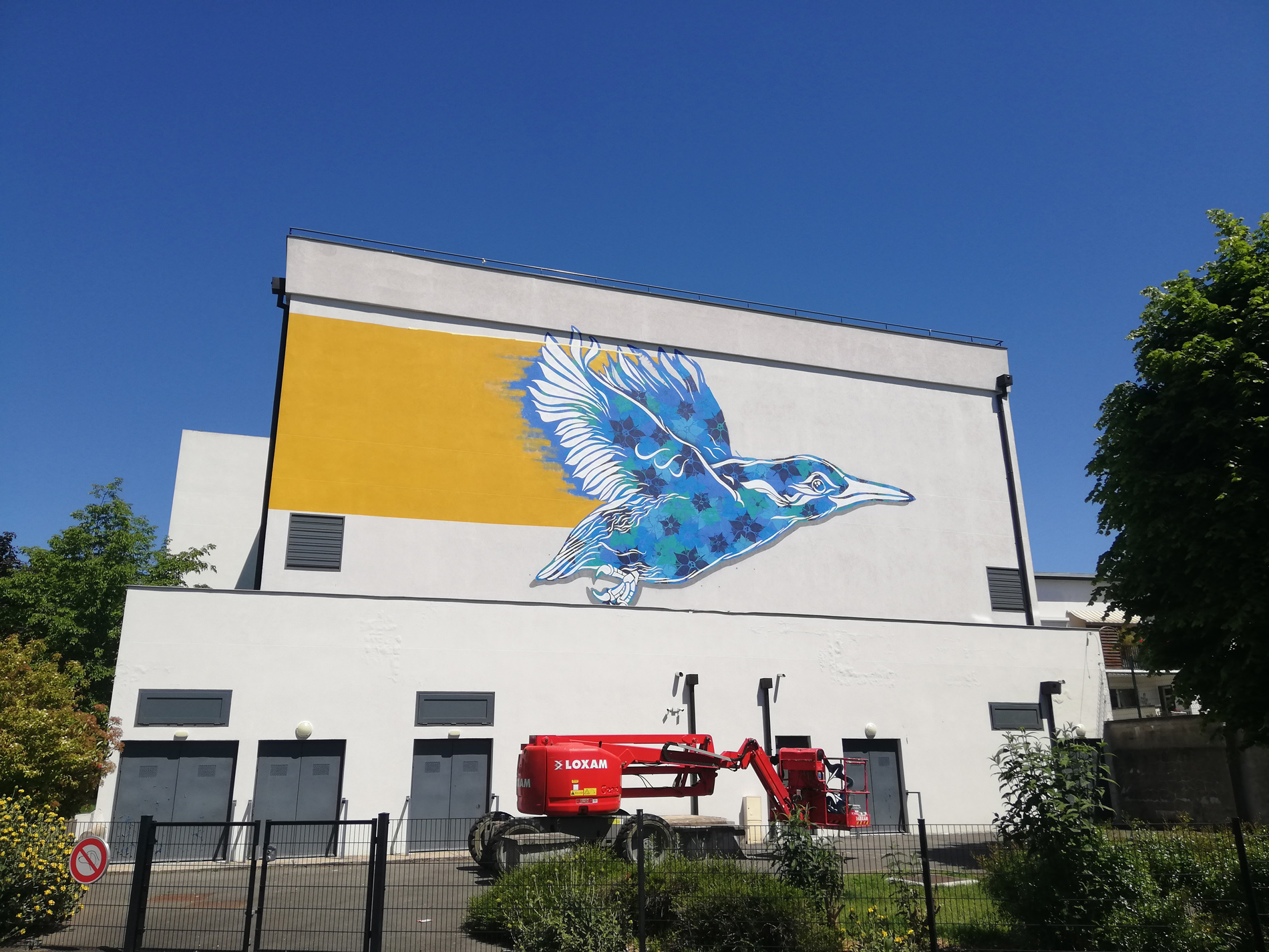 Fresque oiseau 5