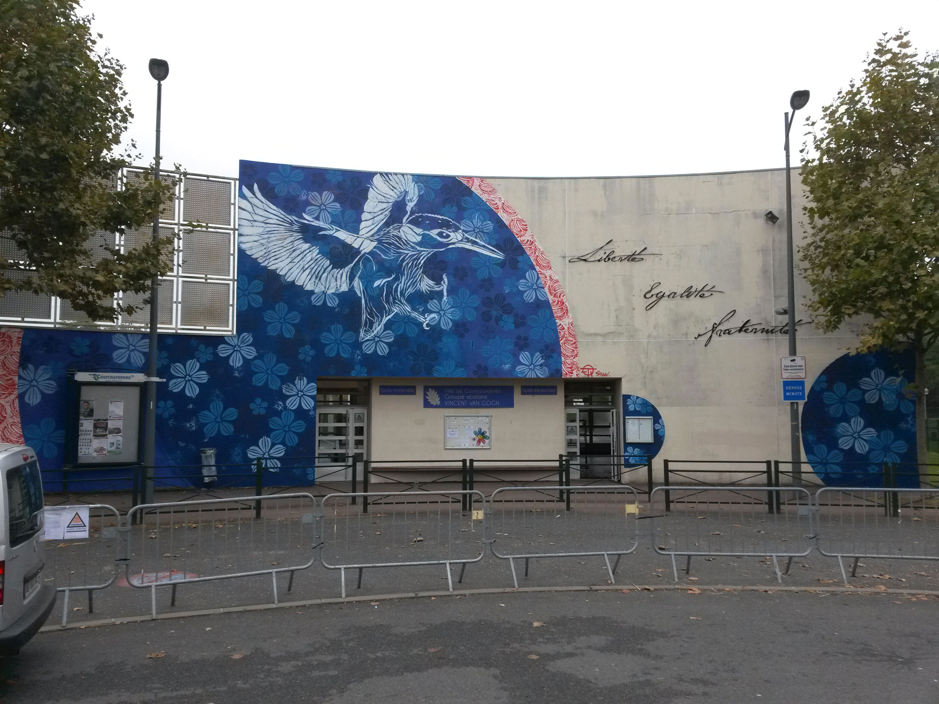 Fresque oiseau 6